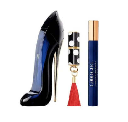 Carolina Herrera Set Good Girl Edp 80 Ml + Labial+ 10ml U