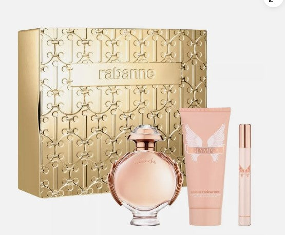 Set Rabanne Olympéa EDP 80ML + 10ml. travel +Body Lotion 100 ML