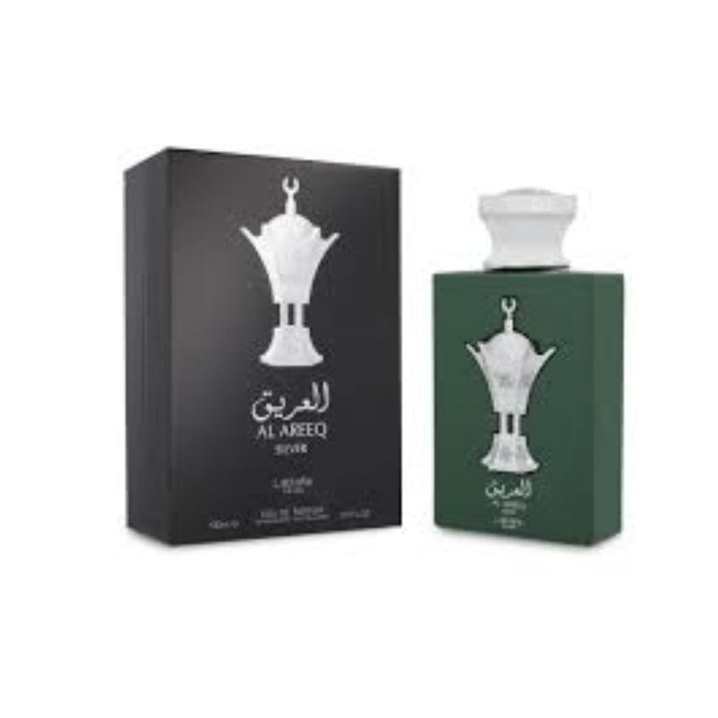 Al Areeq Silver Pride Lattafa 100ML EDP Unisex .