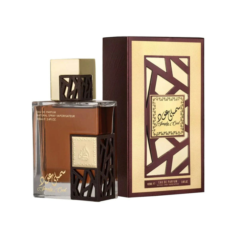 Simply Oud Lattafa 100Ml Edp Unisex .