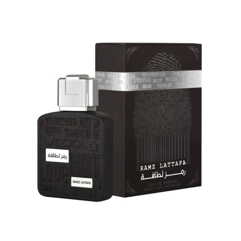 Ramz Lattafa Silver 100Ml Unisex Lattafa Perfume .