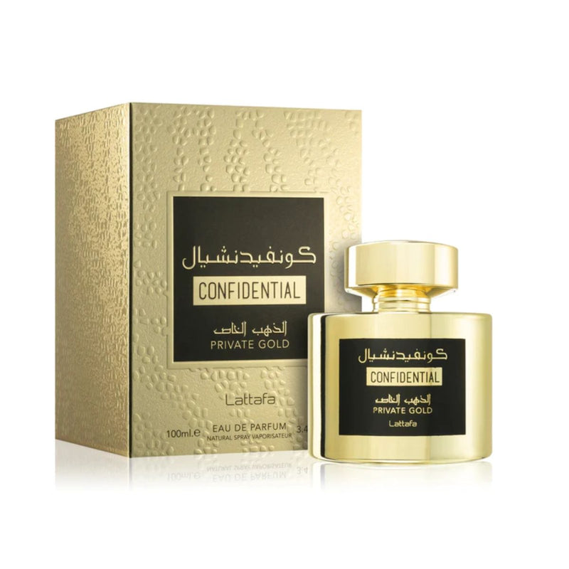 Arabes Perfumes Confidential Private Gold EDP 100 ML