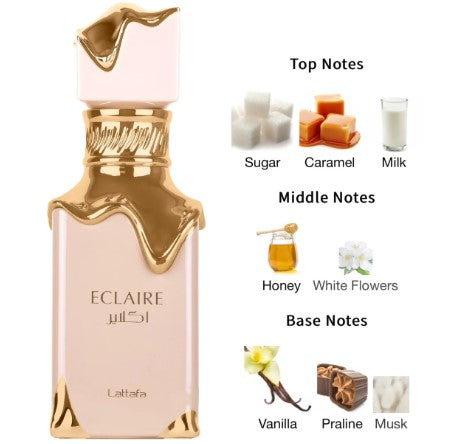 Lattafa Eclaire Eau De Parfum 100ml Mujer ***** Legendperfumeria.cl