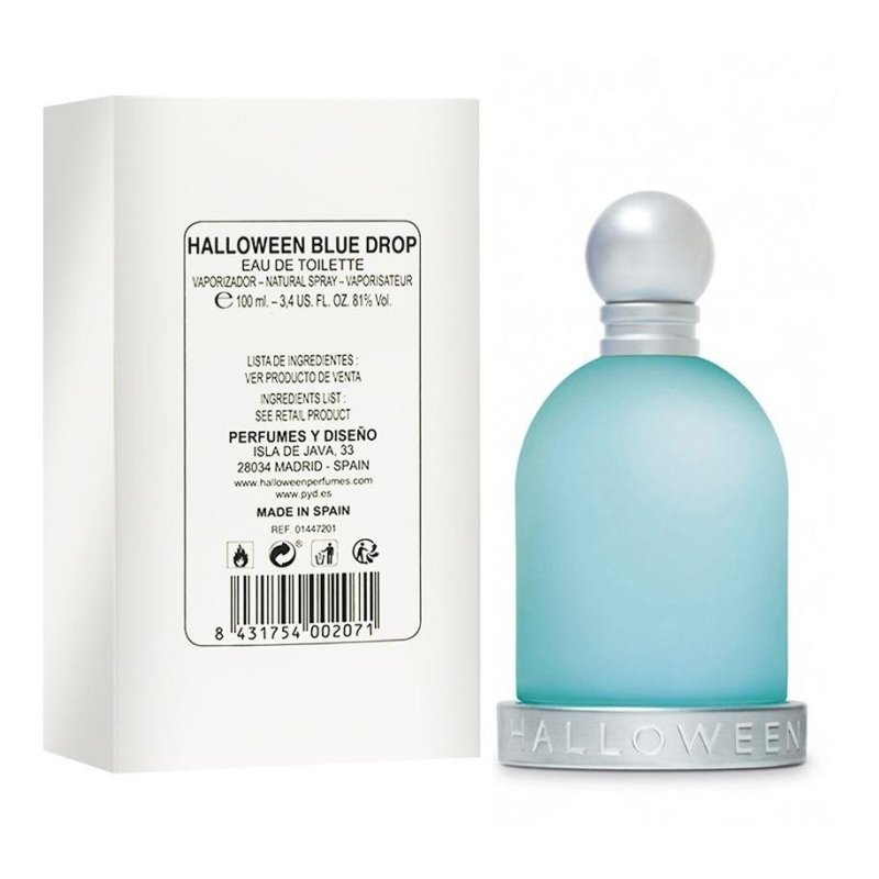 Halloween Blue Drop Edt 100ml (M) Tester