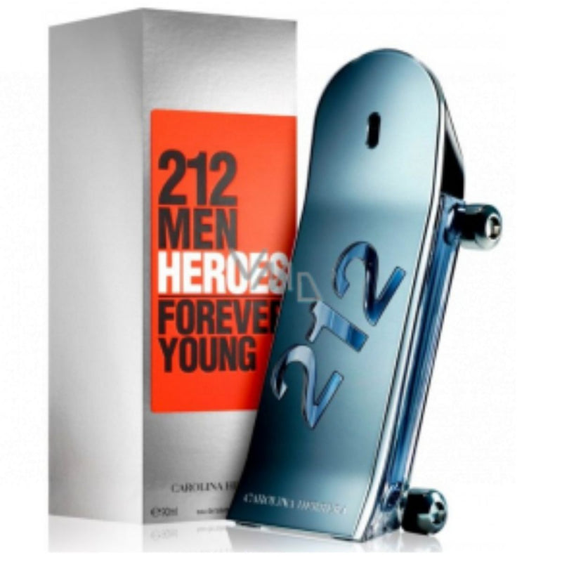 212 HEROES CAROLINA HERRERA  EDP 90 ML HOMBRE