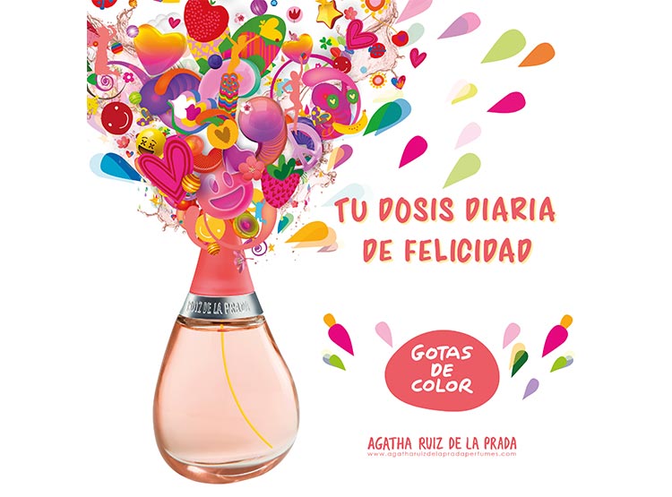 Perfume Agatha Ruiz De La Prada Gotas De Color Edt 100ml Mujer