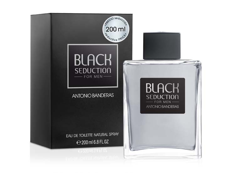 Perfume Antonio Banderas Seduction In Black Edt 200ml Hombre