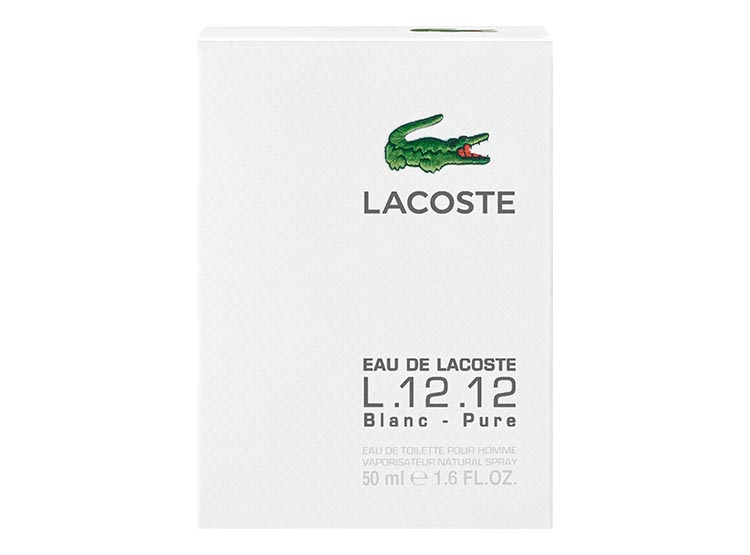 Lacoste Blanc EDT 50ml Hombre .