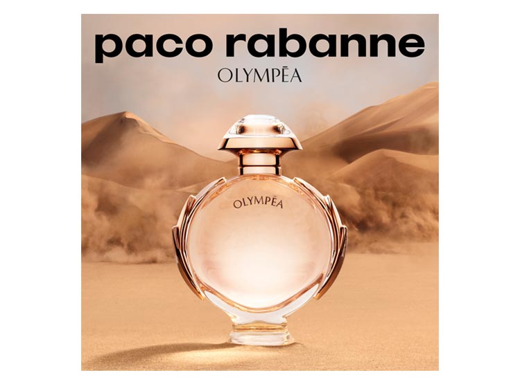 ESTUCHE  PACO RABANNE OLYMPEA EDP 50 ML + BODY LOTION 75 ML + MINIATURA 6 ML