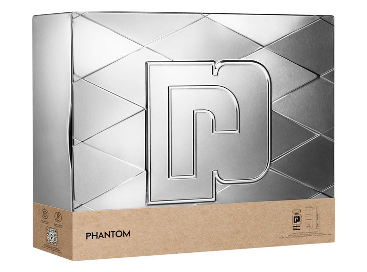 Estuche Phantom EDT 100ML + 10ML + Deo 150ML Hombre