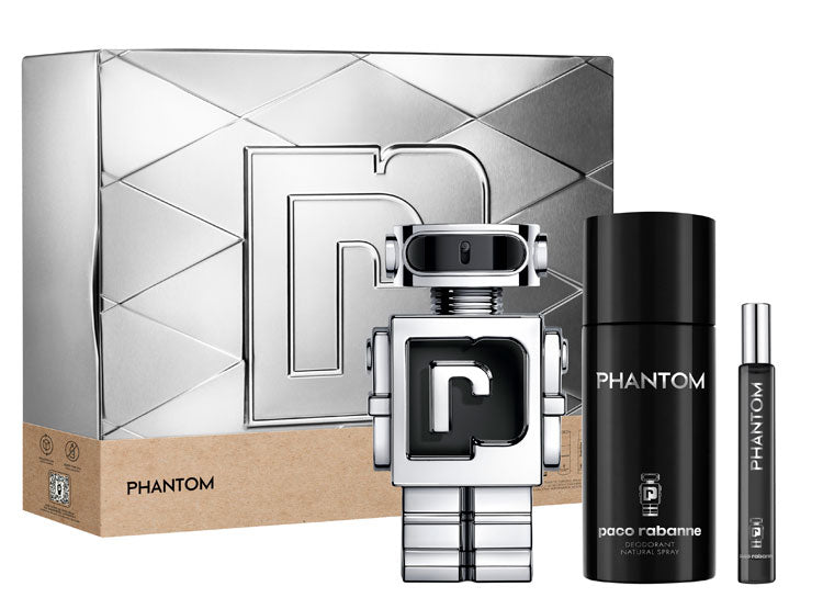 Estuche Phantom EDT 100ML + 10ML + Deo 150ML Hombre