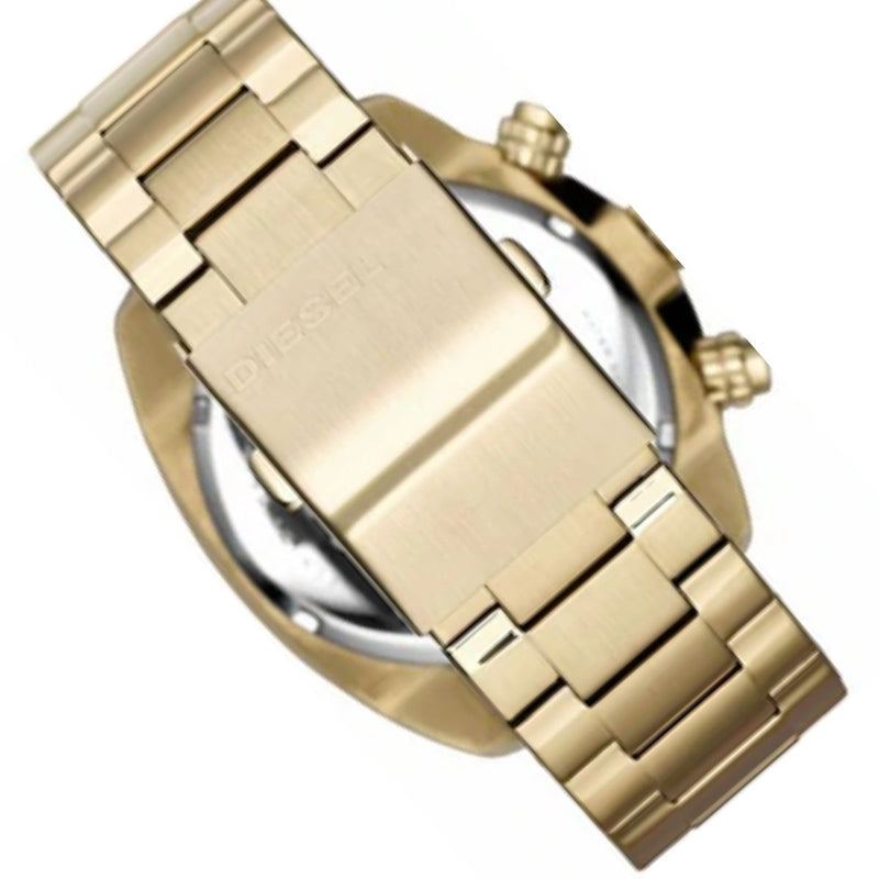 Diesel MS9 Gold-Tone Stainless Steel Bracelet Watch 44mm ...DZ18165