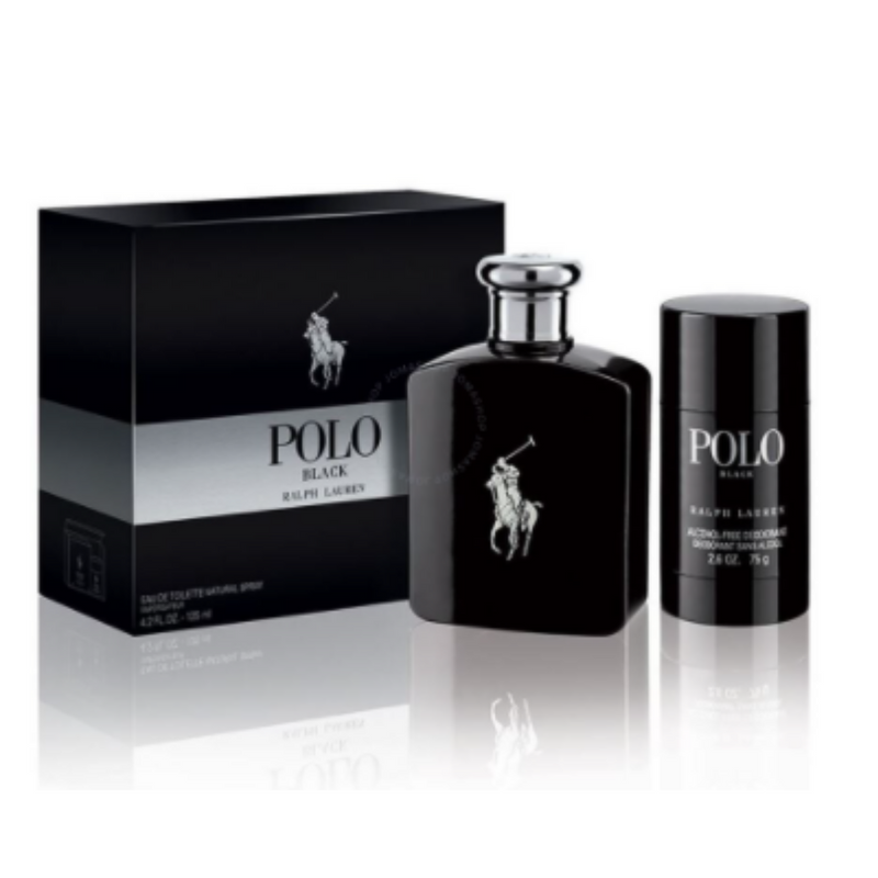 Polo Black EDT 125 ML + 75 Deo (Travel)