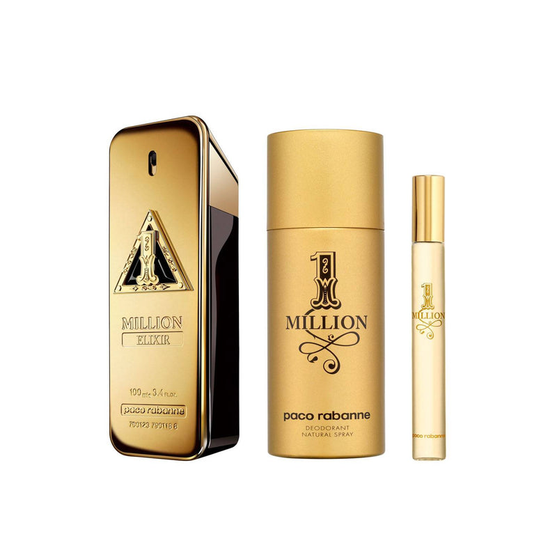 Estuche 1 Million Elixir EDP 100 ML + Deo150 ML + 10 ML Hombre