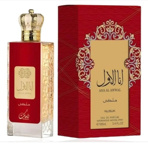 NUSUK Ana Al Awwal Red 100 ML Mujer