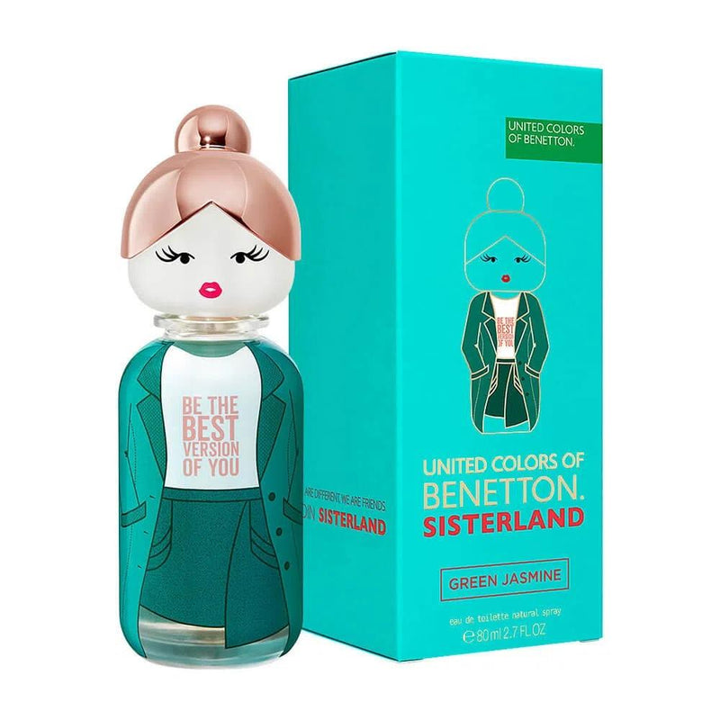 SISTERLAND GREEN JASMINE 80ML MUJER BENETTON AGUA DE TOCADOR