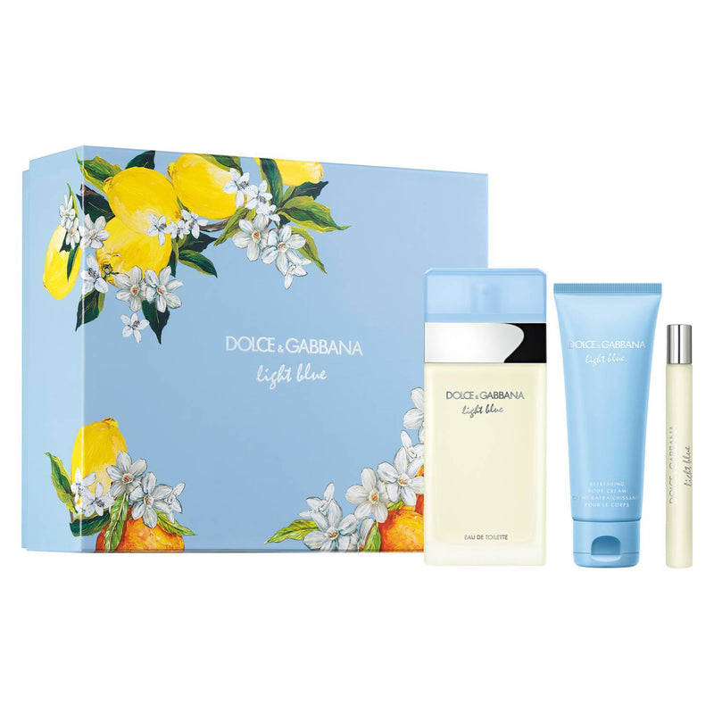 Estuche D&G Light Blue Edt 100Ml+10Ml Mini+50Ml B/L Mujer