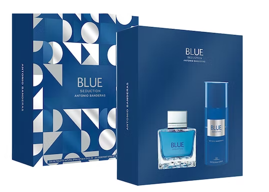 Estuche Blue Seduction 100+150 Deo Hombre