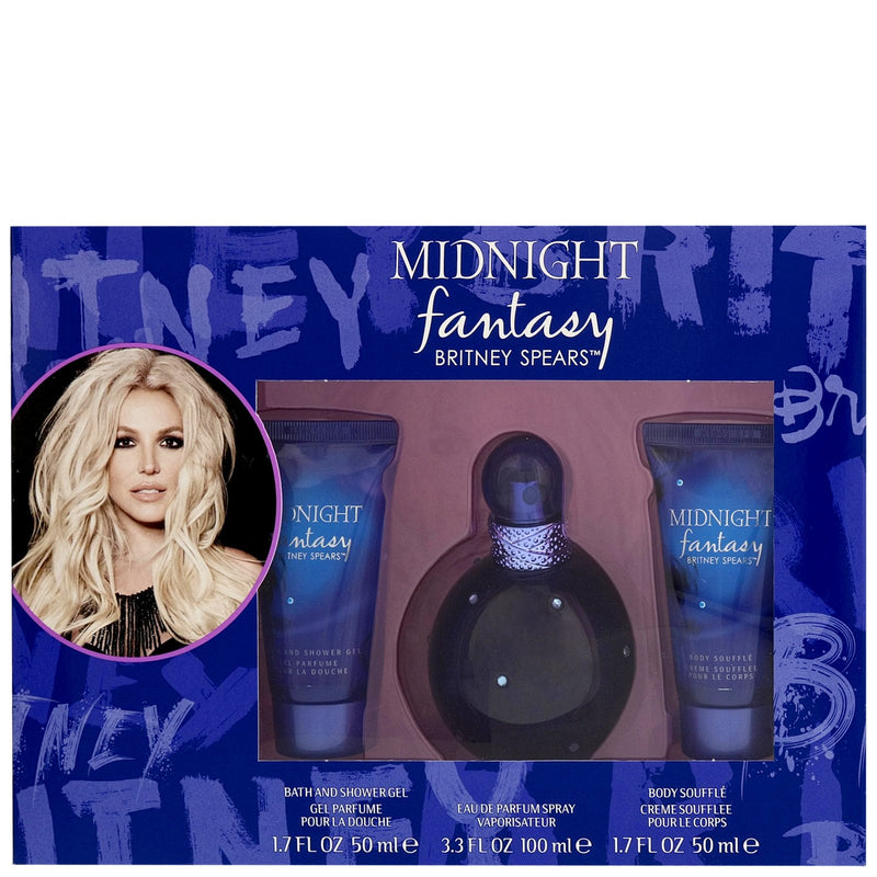 Estuche Midnight Fantasy Edp 100Ml+50Ml S/G+50Ml B/L Mujer