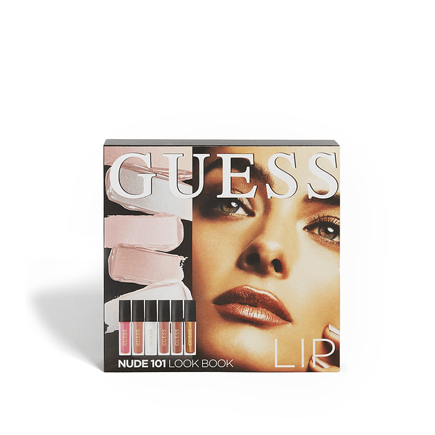 ESTUCHE GUESS NUDE 101 DE 6 LABIALES