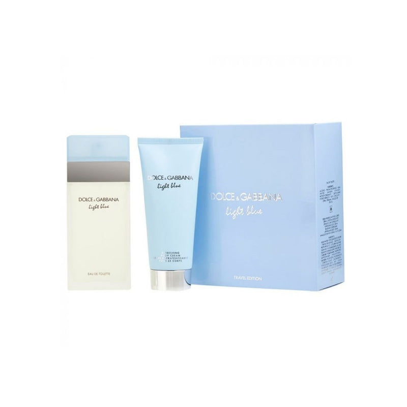 Estuche D&G Light Blue Travel Edition Edt 100Ml+75Ml B/L Mujer