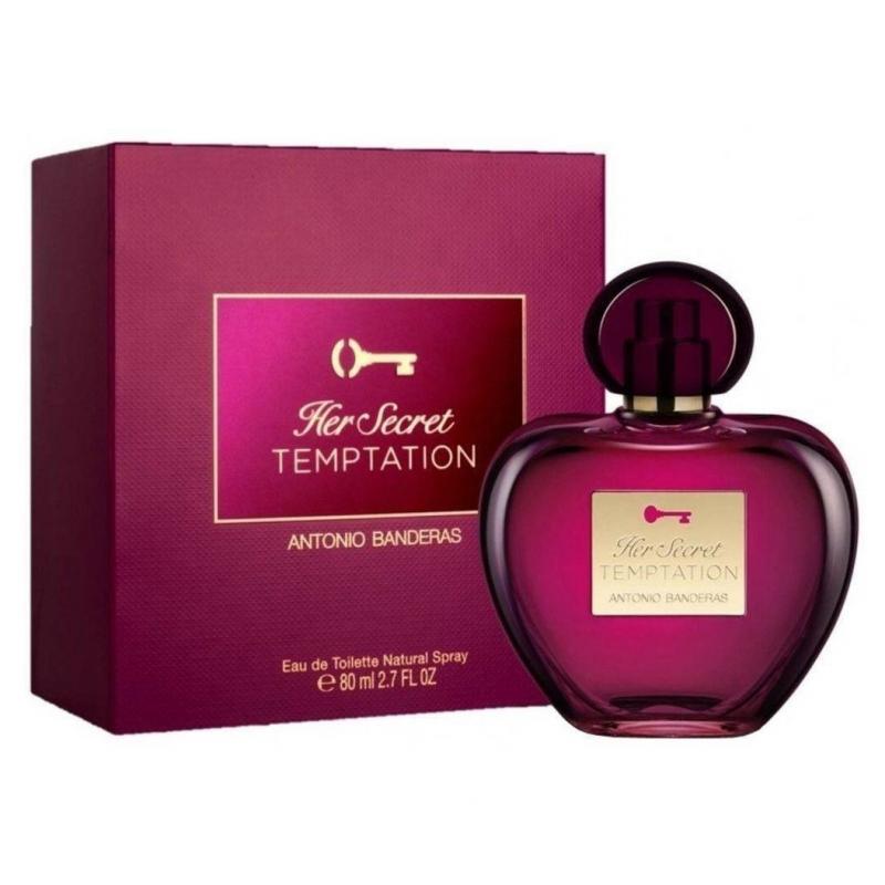 Perfume Antonio Banderas Her Secret Temptation Edt 80ml Mujer