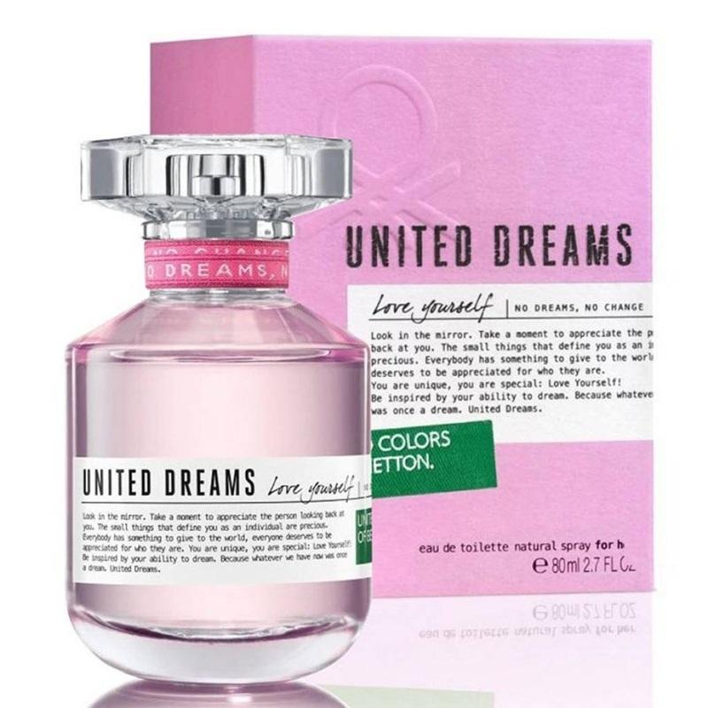 United Dreams Love Yourself  80ML EDT Mujer Benetton