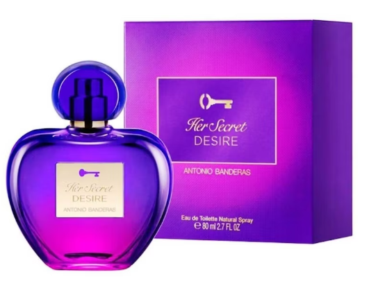 Perfume Antonio Banderas Her Secret Desire Edt 80ml Mujer