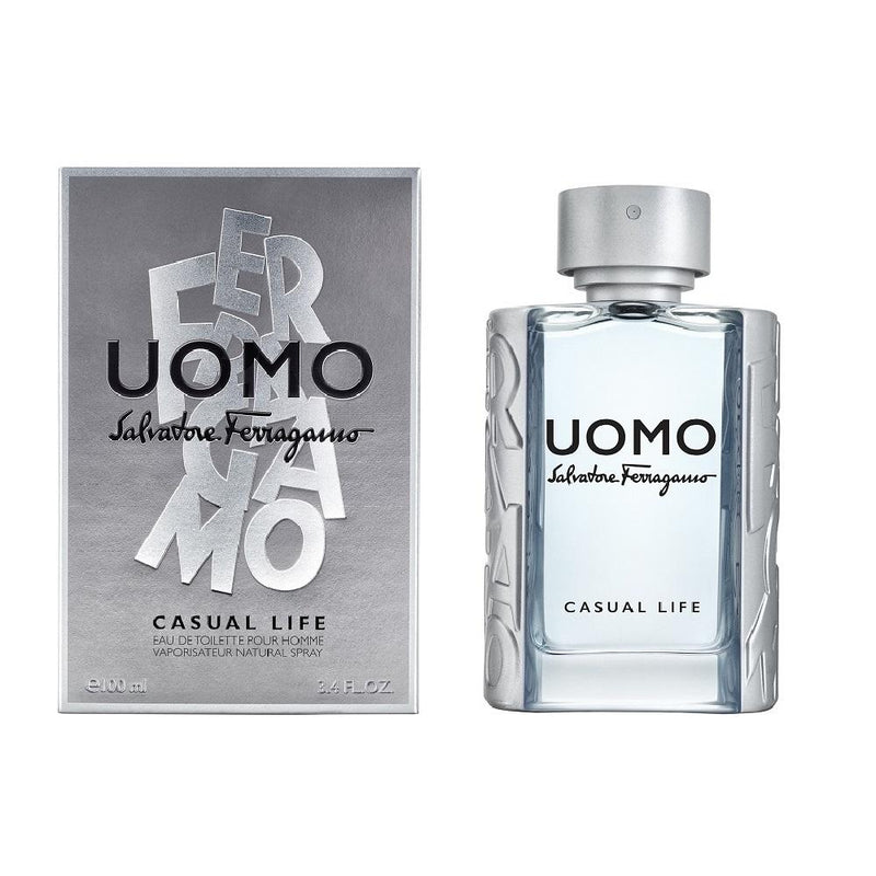 Uomo Casual Life Salvatore Ferragamo Edt 100ml Hombre